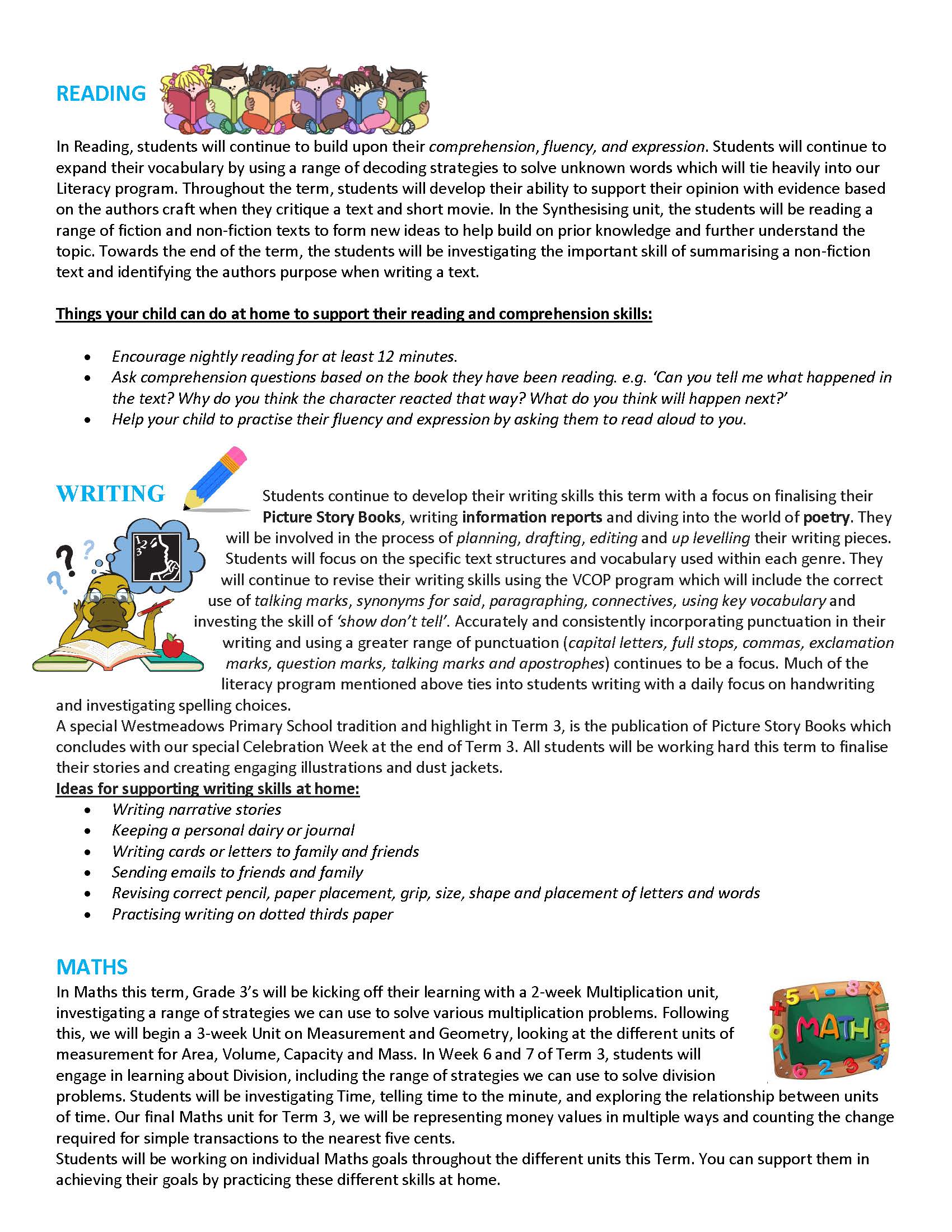 Grade 3 Term 3, 2022 Newsletter_Page_2
